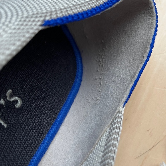 Like New Rothy's The Flat in Flax Birdseye, Size 11 Slip On Ballet Flats Shoes - Picture 4 of 8